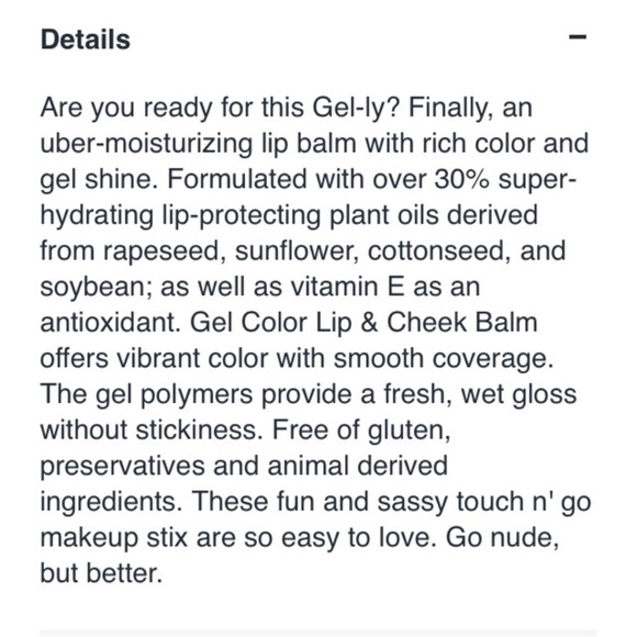 Nudestix Gel Lip & Cheek Balm Lipstick in Wicked BNIB - Picture 8 of 10